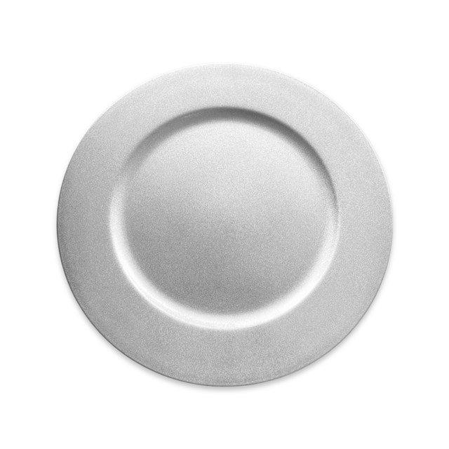 Silver under plate